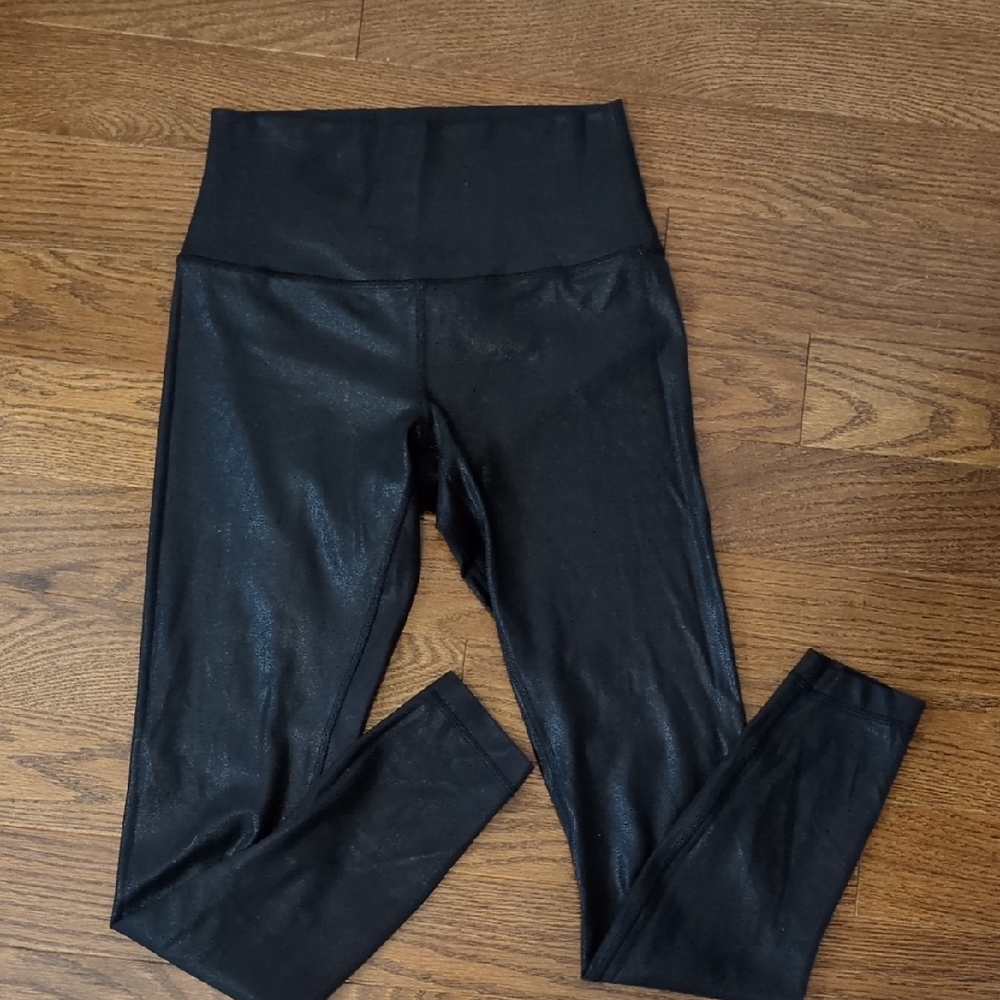 Lululemon Align Black Shine High-Waisted Leggings